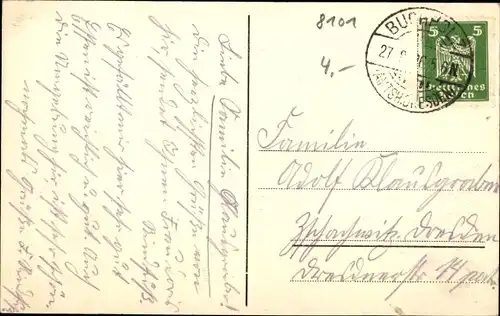 Ak Buchholz Friedewald Moritzburg in Sachsen, Genesungsheim Waldhof