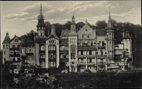 Ak Lutherstadt Eisenach Thüringen, Hotel Fürstenhof