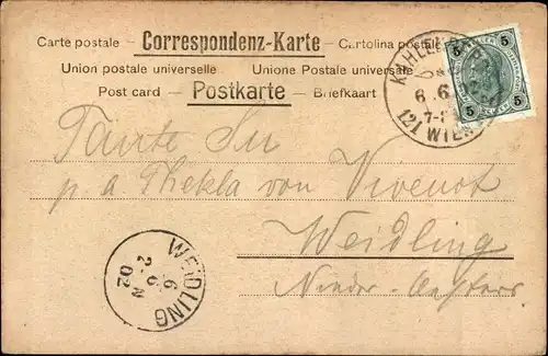 Ak Wien 19 Döbling Österreich, Kahlenberg