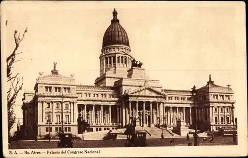 Ak Buenos Aires Argentinien, Palacio del Congreso Nacional
