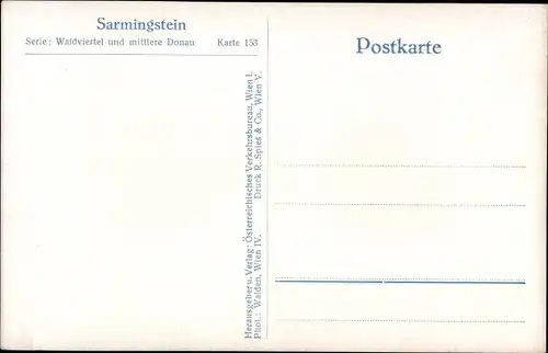 Ak Sarmingstein St. Nikola Oberösterreich, Ufer der Donau