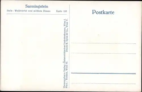 Ak Sarmingstein St. Nikola Oberösterreich, Ufer der Donau