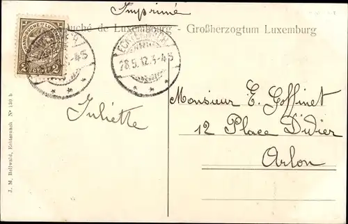 Ak Echternach Luxemburg, Procession dansante, les amateurs