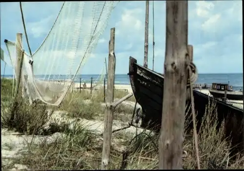 Ak Ostseeküste, Boot, Fischernetz