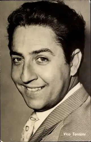 Ak Schauspieler und Sänger Vico Torriani, Portrait