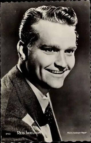 Ak Schauspieler Red Skelton, Portrait, Metro Goldwyn Mayer