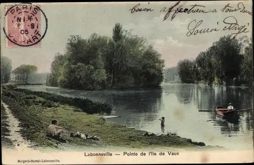 Ak Labonneville Val-d’Oise, Pointe de l'ile de Vaux