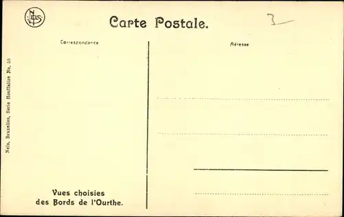 Ak Houffalize Wallonie Luxembourg, Das Dorf Cetturu