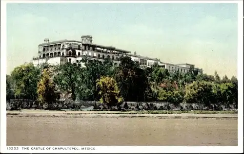 Ak Chapultepec Mexiko Mexiko, Schloss