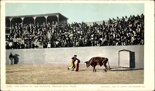Ak Mexiko, Mexikanischer Stierkampf, Matador