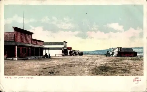 Ak Tijuana Mexiko, Straße