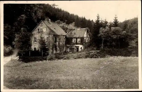 Foto Ak Kräwinklerbrücke Remscheid im Bergischen Land, Wiebachtal, Wiebacher Mühle