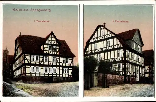 Ak Spangenberg in Hessen, Pfarrhaus