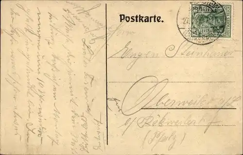 Ak Oberstein an der Nahe, Krankenhaus