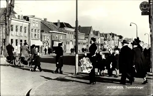 Ak Hoogeveen Drenthe Niederlande, Schlagzeuger