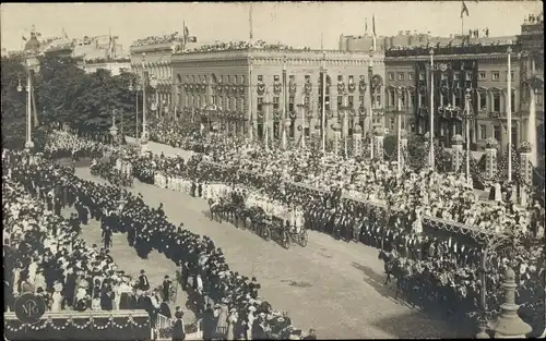 Ak Berlin, Einholung der Kronprinzessin Cecilie am 3. Juni 1905
