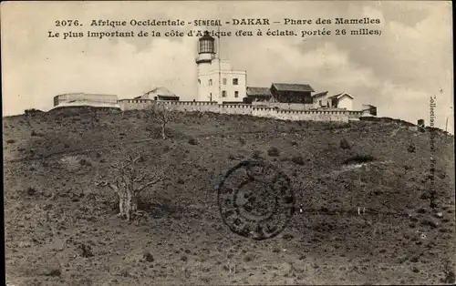 Ak Dakar Senegal, Leuchtturm Mamelles
