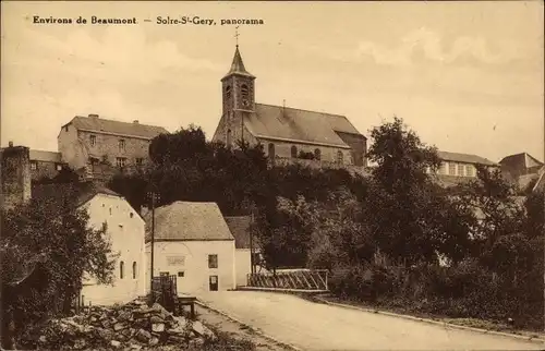 Ak Solre-Saint-Géry Wallonischer Hennegau, Panorama