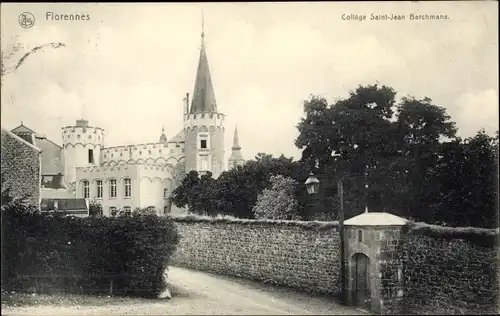 Ak Florennes Wallonien Namur, College Saint-Jean Berchmans