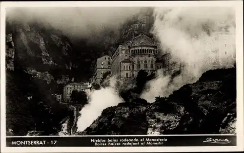 Ak Montserrat Katalonien, Baixes baixes rodejant al Monestir