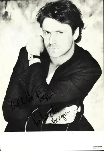 Foto Schauspieler Patrick Bergin, Portrait, Autogramm