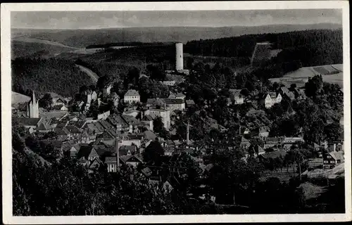 Ak Bad Lobenstein in Thüringen, Blick vom Geheeg