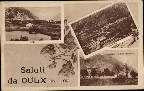 Ak Oulx Piemonte, Lago, Panorama, Abbazia, Villino Richelmi