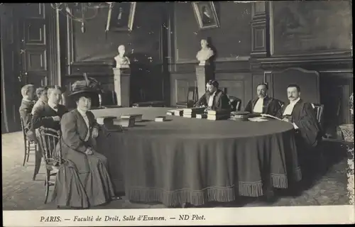Ak Paris V Panthéon, Juristische Fakultät, Prüfungsraum