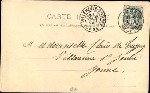 Ak Annonay Ardèche, Old Megisseries am Cance