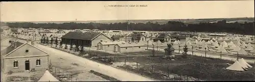Klapp Ak Mailly le Camp Aube, Camp de Mailly, Gesamtansicht