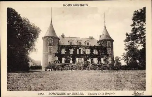 Ak Dompierre sur Besbre Allier, Chateau de la Bergerie