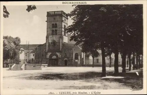 Ak Yzeure-Allier, Kirche