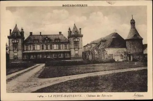 Ak La Ferté Hauterive Allier, Château des Echerolles