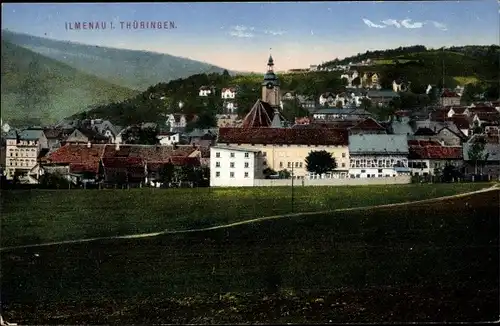 Ak Ilmenau in Thüringen, Gesamtansicht