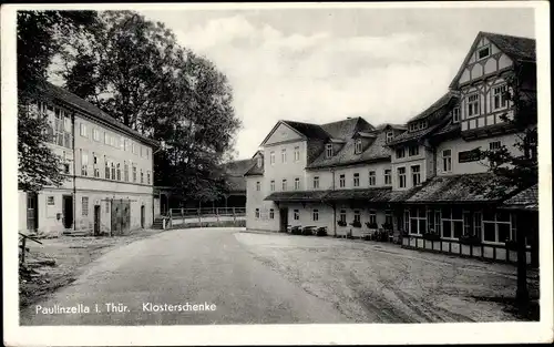 Ak Paulinzella Rottenbach Königsee in Thüringen, Klosterschenke