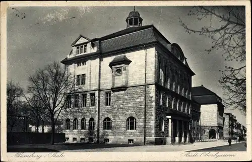 Ak Naumburg Saale, Städtisches Oberlyzeum