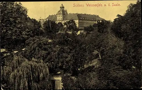 Ak Weißenfels an der Saale, Schloss