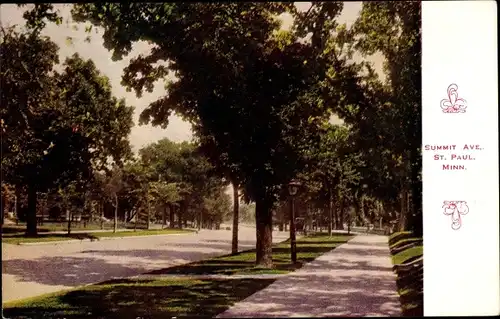 Ak Saint Paul Minnesota USA, Summit Avenue