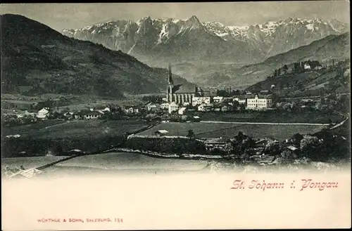 Ak Sankt Johann im Pongau in Salzburg, Gesamtansicht