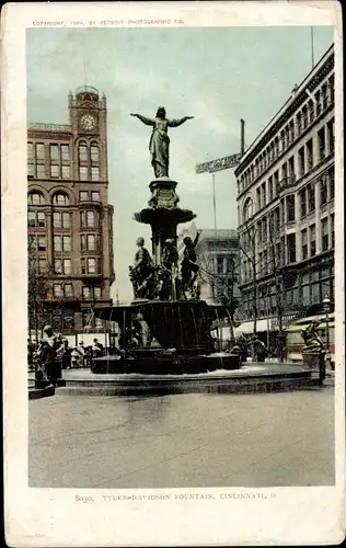 Ak Cincinnati Ohio USA, Tyler Davidson Fountain
