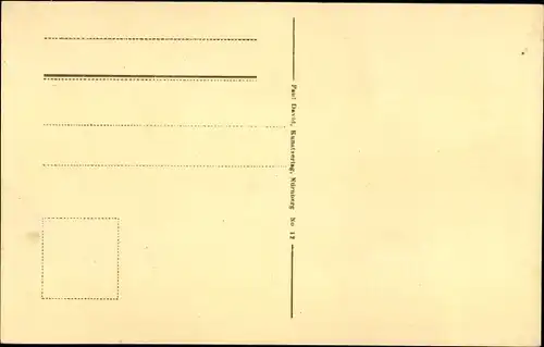 Steindruck Ak Nürnberg in Mittelfranken, Burg, Eingang