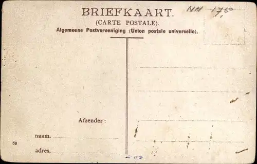 Ak Heemstede Nordholland Niederlande, Bleekersvaartweg