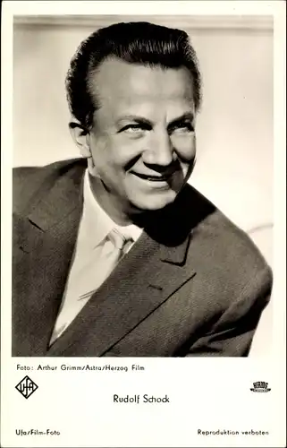 Ak Schauspieler Rudolf Schock, Portrait
