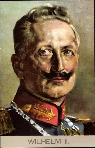 Künstler Ak Kaiser Wilhelm II., Portrait, Stengel 49276