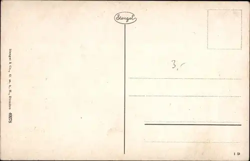 Ak Generalfeldmarschall Paul von Hindenburg, Portrait