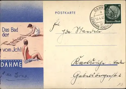 Ak Ostseebad Dahme in Holstein, Das Bad der Freiheit vom Ich, Frauen am Strand