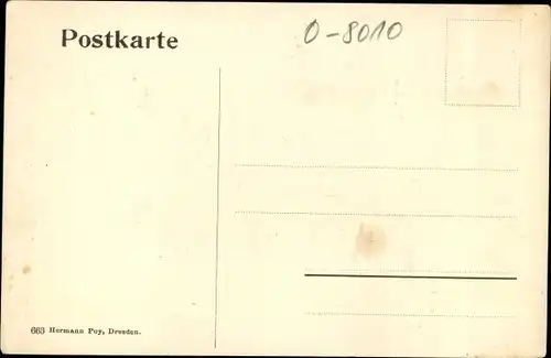 Ak Dresden Altstadt, Augustusbrücke