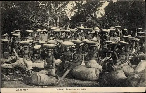 Ak Ouidah Dahomey Benin, Sandträger