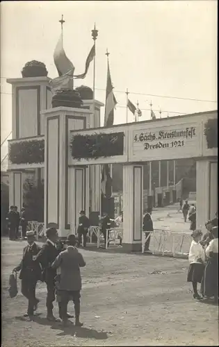 Ak Dresden, 4. Sächsisches Kreisturnfest 1921