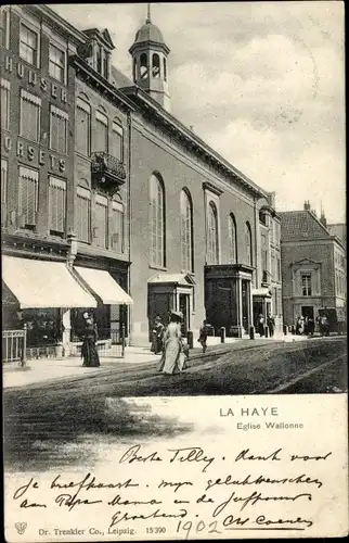 Ak Den Haag Den Haag Südholland Niederlande, Wallonische Kirche